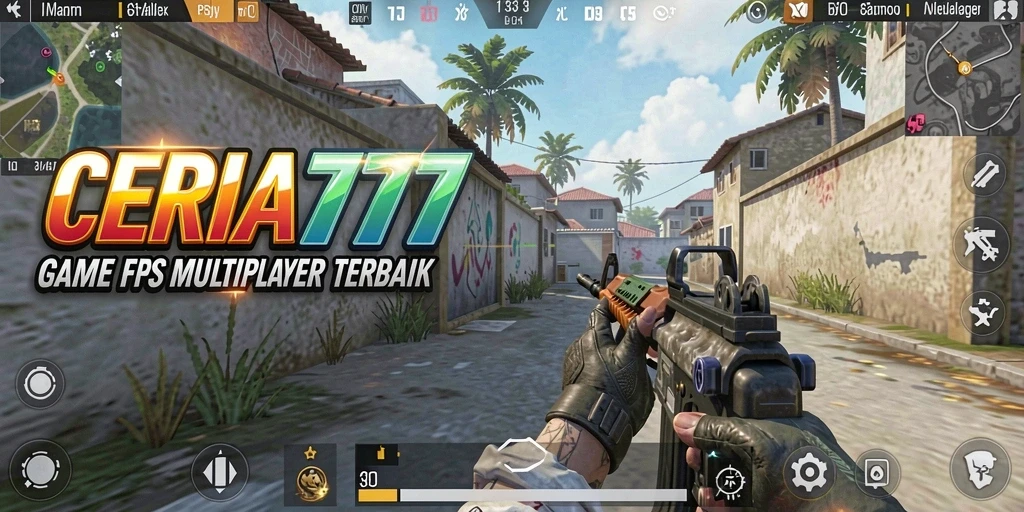 Tangkapan layar <strong>CERIA777</strong> menunjukkan aksi tembak-menembak yang seru dan grafis tajam.