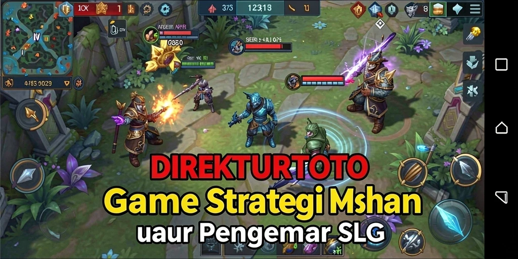 Tampilan gameplay menarik dari DIREKTURTOTO menunjukkan aksi strategis yang mendalam.