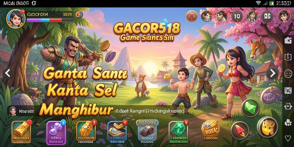 Tangkapan layar GACOR518 yang menampilkan gameplay yang mengasyikkan.
