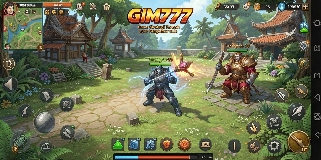 Tangkapan layar GIM777 menampilkan aksi strategi yang seru dan mendebarkan.