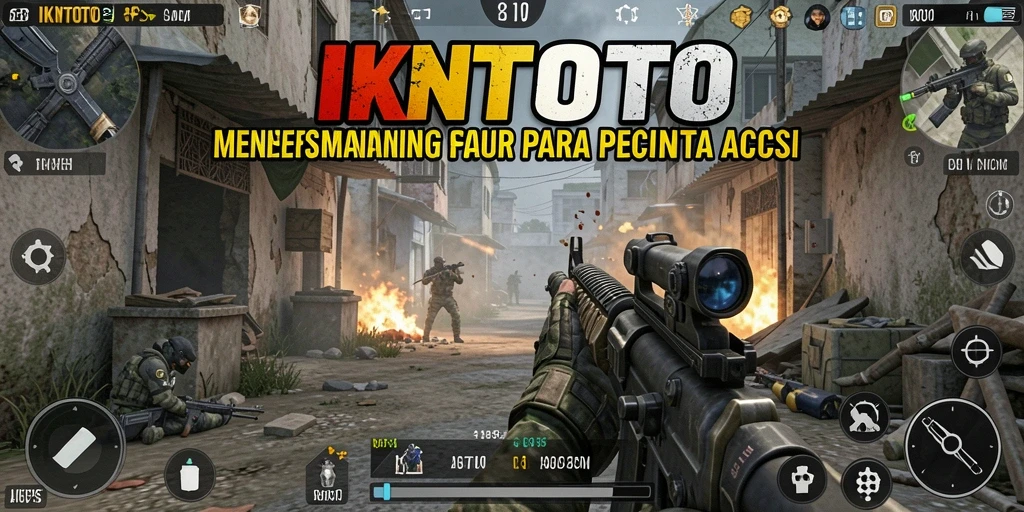 Menampilkan gameplay seru di IKNTOTO dengan pertempuran intens.