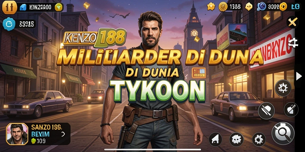 Gameplay Tycoon yang penuh strategi dan tantangan.