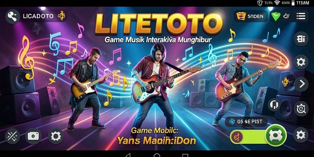 Tampilan gameplay seru dari LITETOTO yang mengasyikkan.