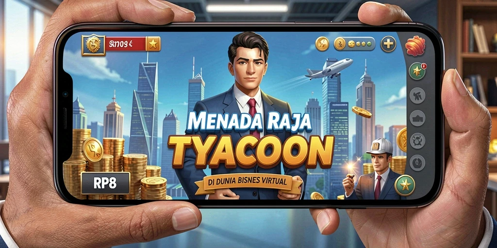 Tampilan menarik dari gameplay Tycoon RP8 yang penuh strategi.