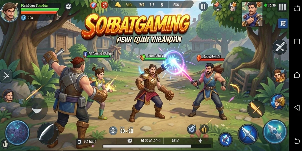 Tangkapan layar dari game SOBATGAMING menampilkan aksi petualangan yang menarik.