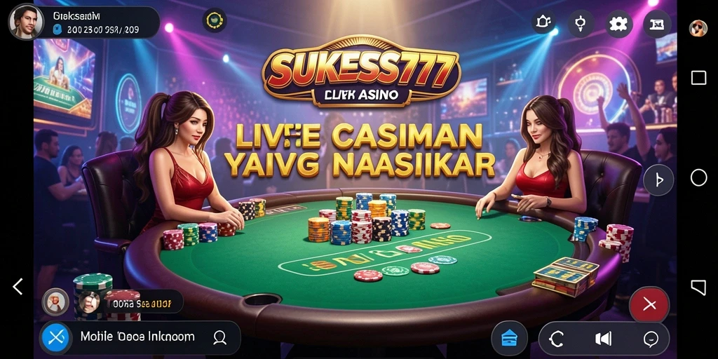 Gameplay menarik SUKSES777 dalam sesi Live Casino yang seru.