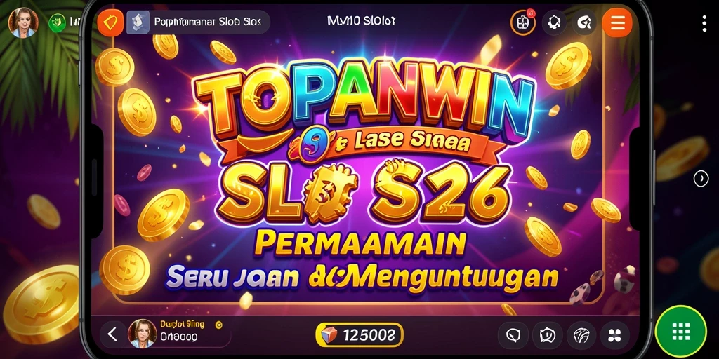 Tampilan gameplay menarik dari slot TOPANWIN.