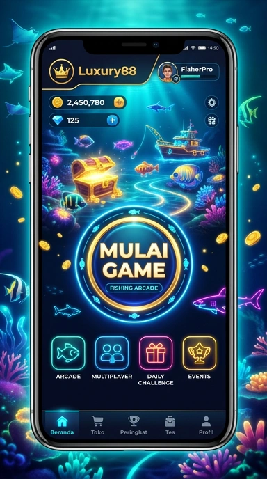 Tampilan antarmuka pengguna luxury88 yang intuitif dan menarik.
